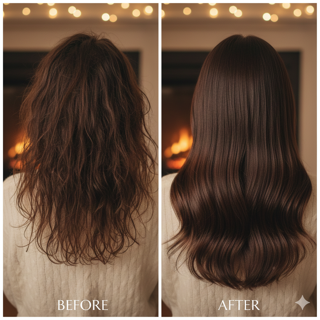 Winter Hair Care Routine