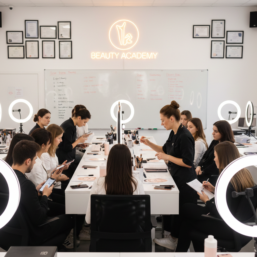 start a career as a beauty professional