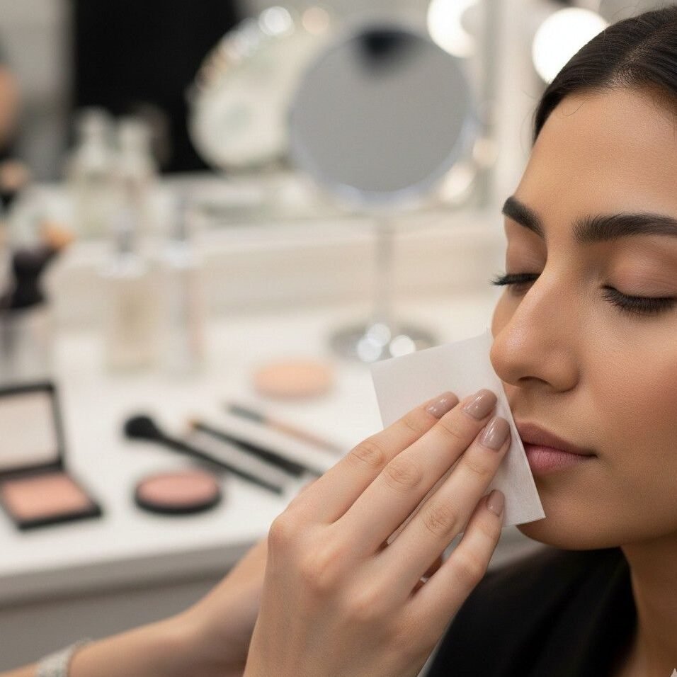 professionals avoid makeup creasing